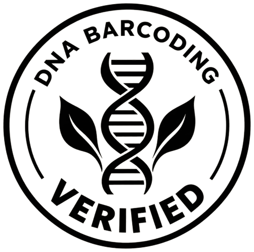 DNA Barcoding Verified stamp