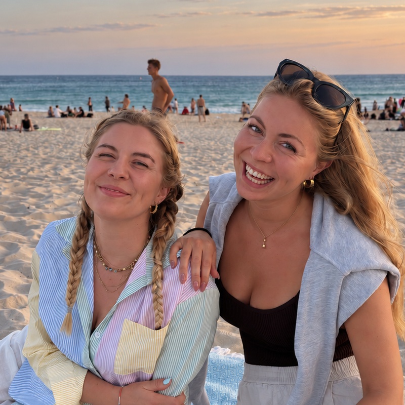 Isabel and Amanda Kristoffersen, founders of SUKO Nordic Australia.