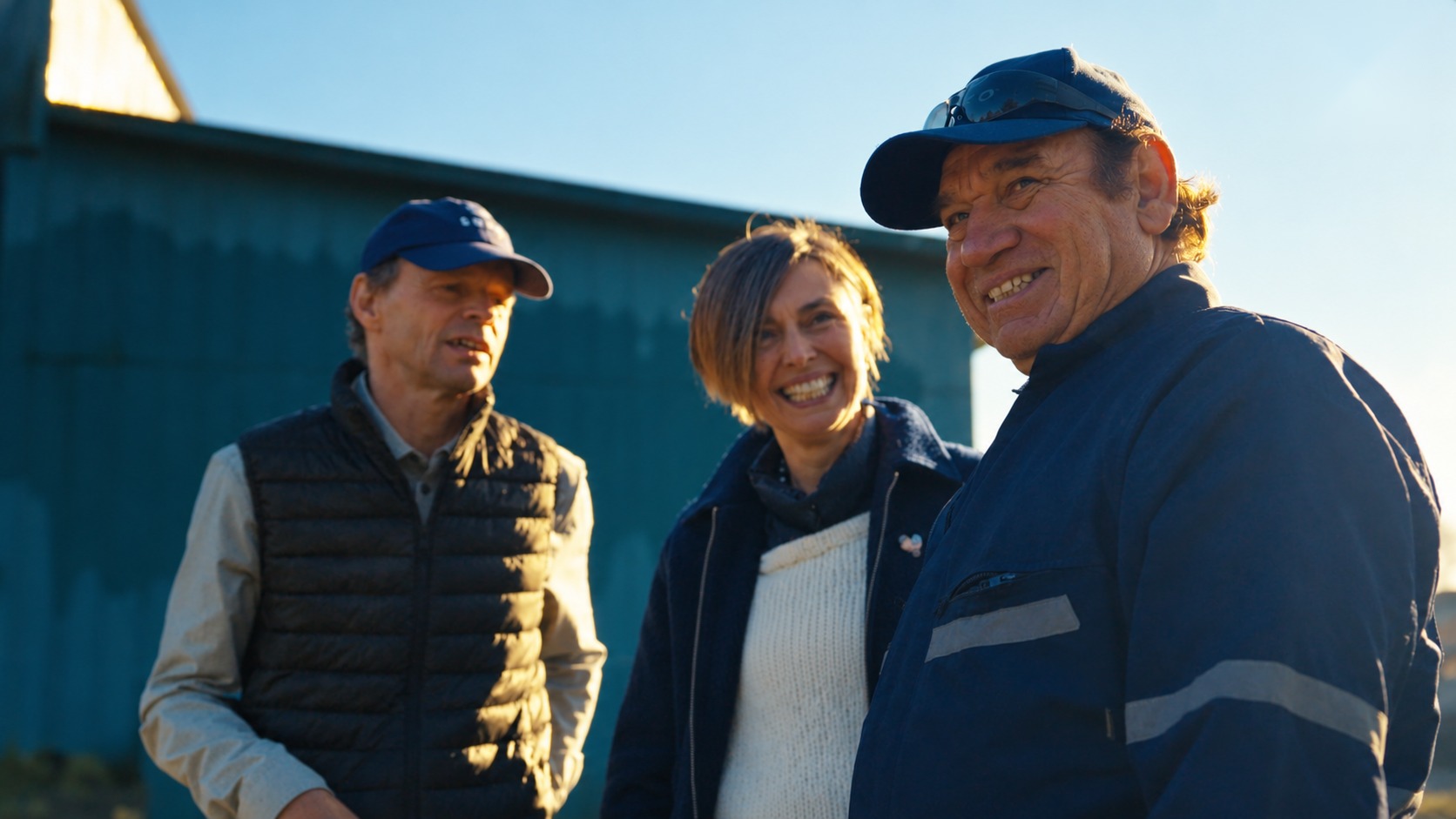 SUKO Nordic founders and plantation partner together on site in Southern Chile